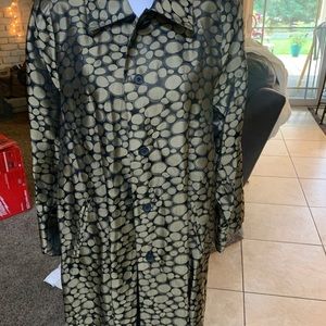 I magnin trench blazer